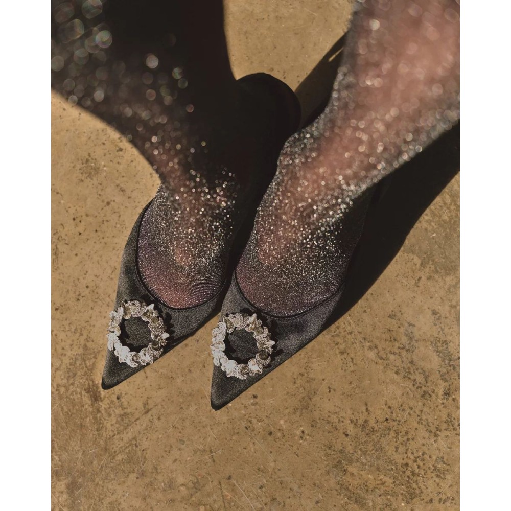 Фото  класичні жіночі колготки gabriella lurex 0 den 435