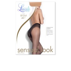 Класичні жіночі колготки жін. LEV BRASIL 20 L0168K, р.2, Nero