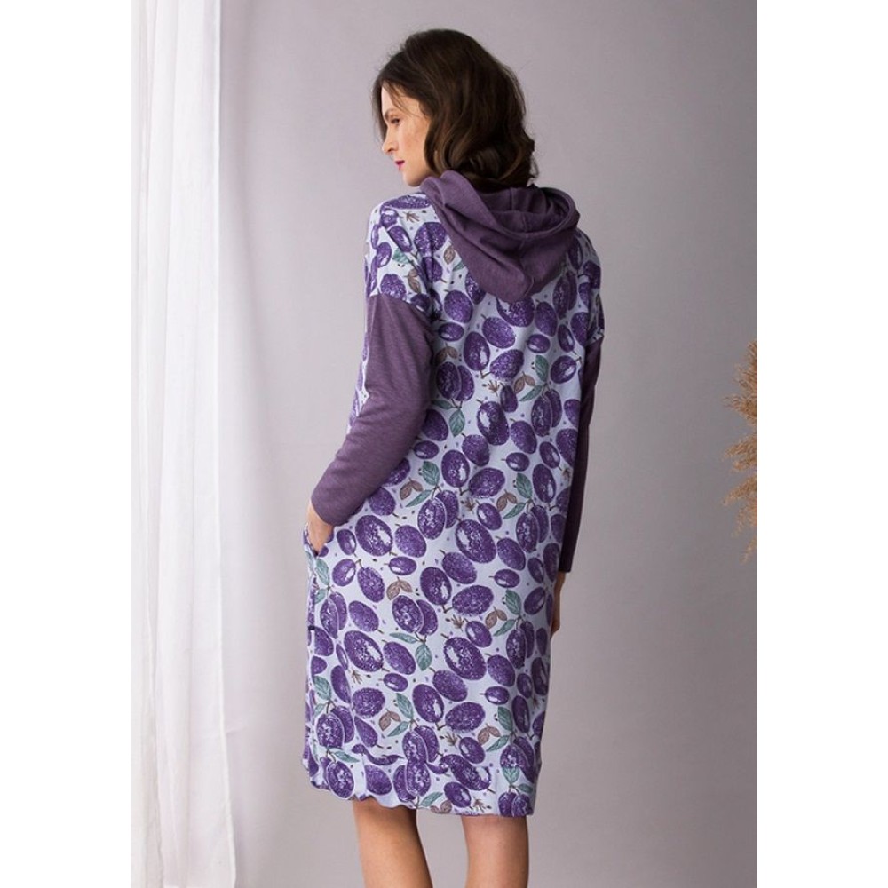 Фото  жіноча сукня для дому key lhd-206