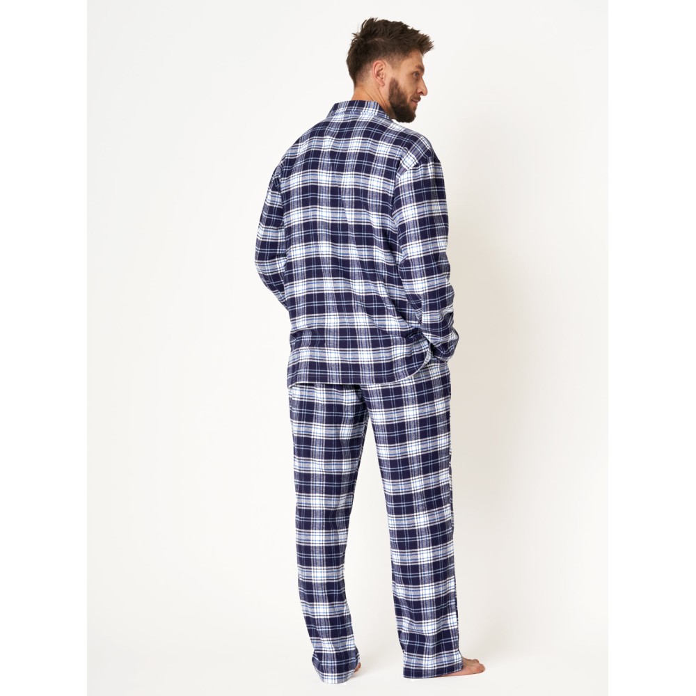 Фото  піжама чоловіча фланелева key mns-411