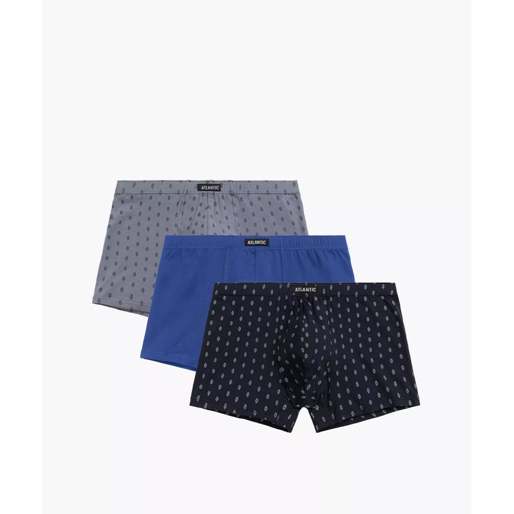 Фото  труси шорти чоловічі боксери atlantic 3mh-195 jz24