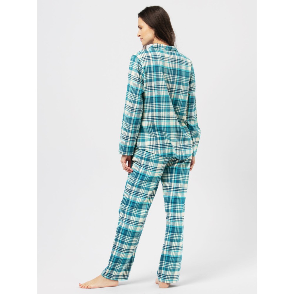 Фото  піжама жіноча фланелева key lns-471