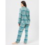 Фото  піжама жіноча фланелева key lns-471
