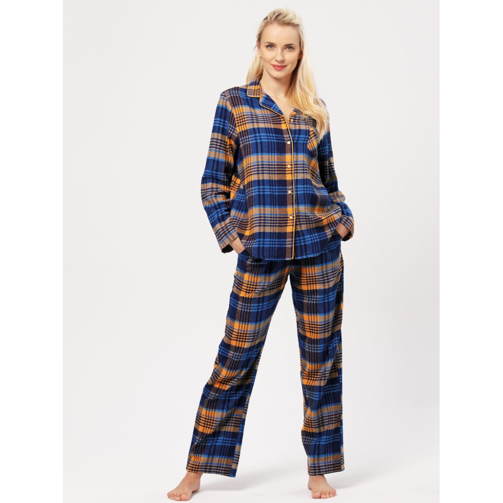 Фото  піжама жіноча фланелева key ln-481