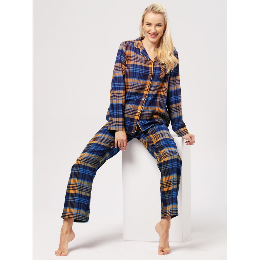 Фото  піжама жіноча фланелева key ln-481