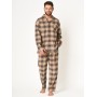 Зображення  піжама чоловіча фланелева key mns-402 l