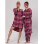 Зображення  піжама жіноча фланелева key lns-483