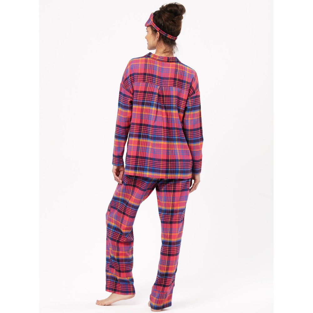 Зображення  піжама жіноча фланелева key lns-483