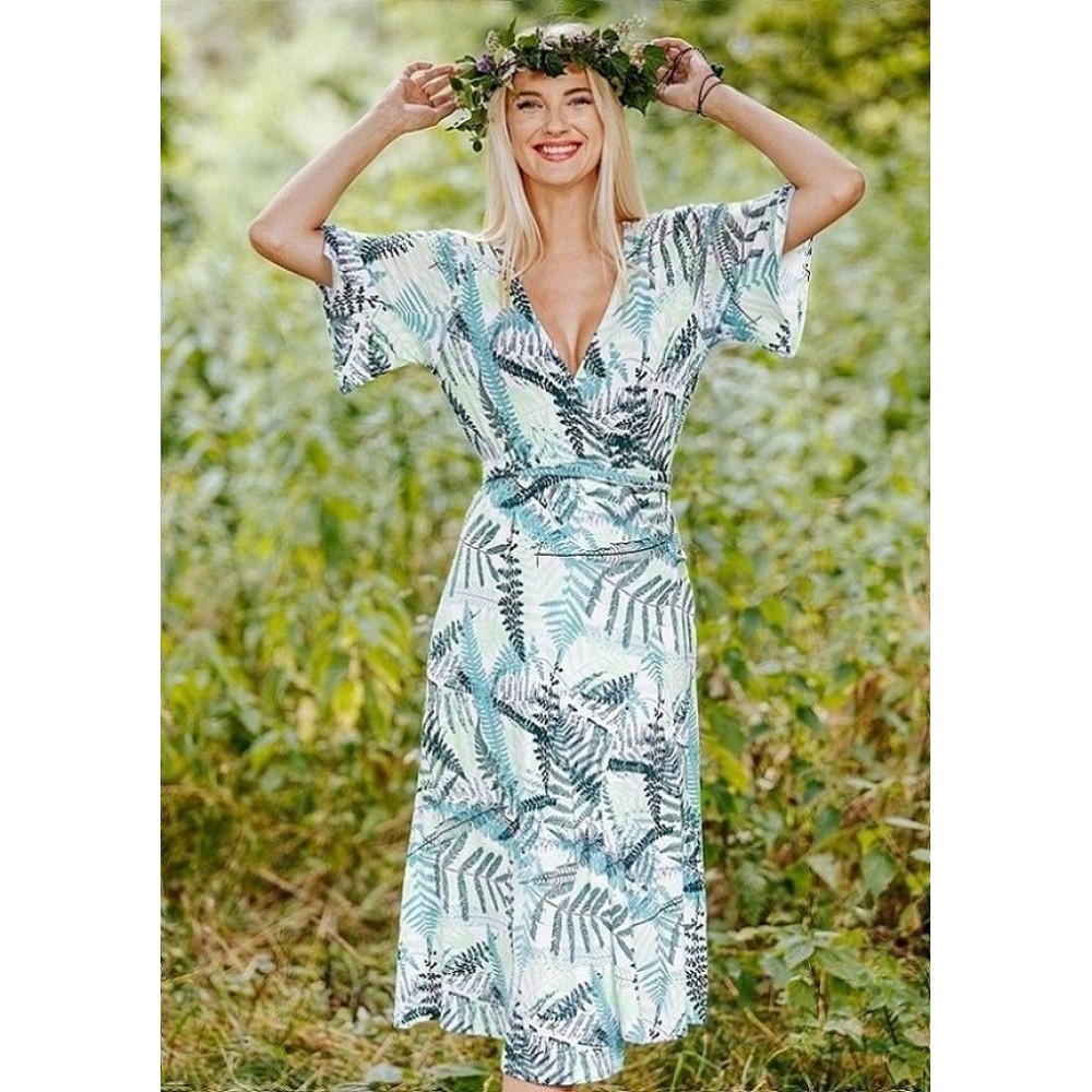 Фото  жіноча сукня для дому key lhd 907 a20