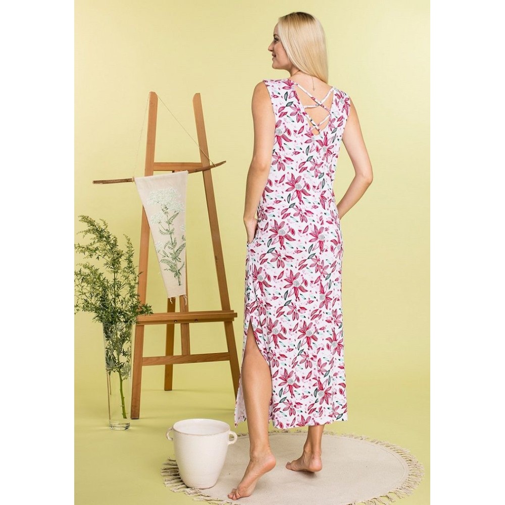 Фото  жіноча сукня для дому key lhd 505 a20