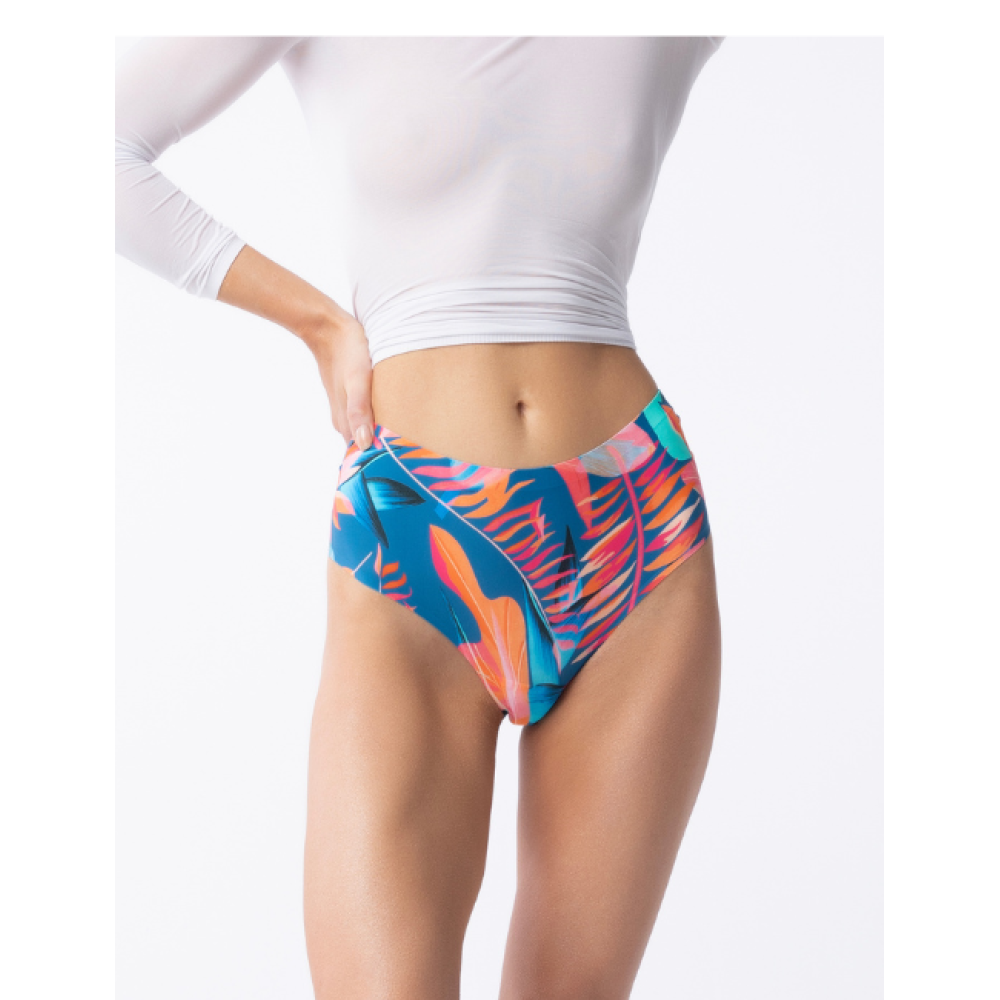 Фото  бразиліана жіночі безшовні трусики julimex jungle simple brasil maxi