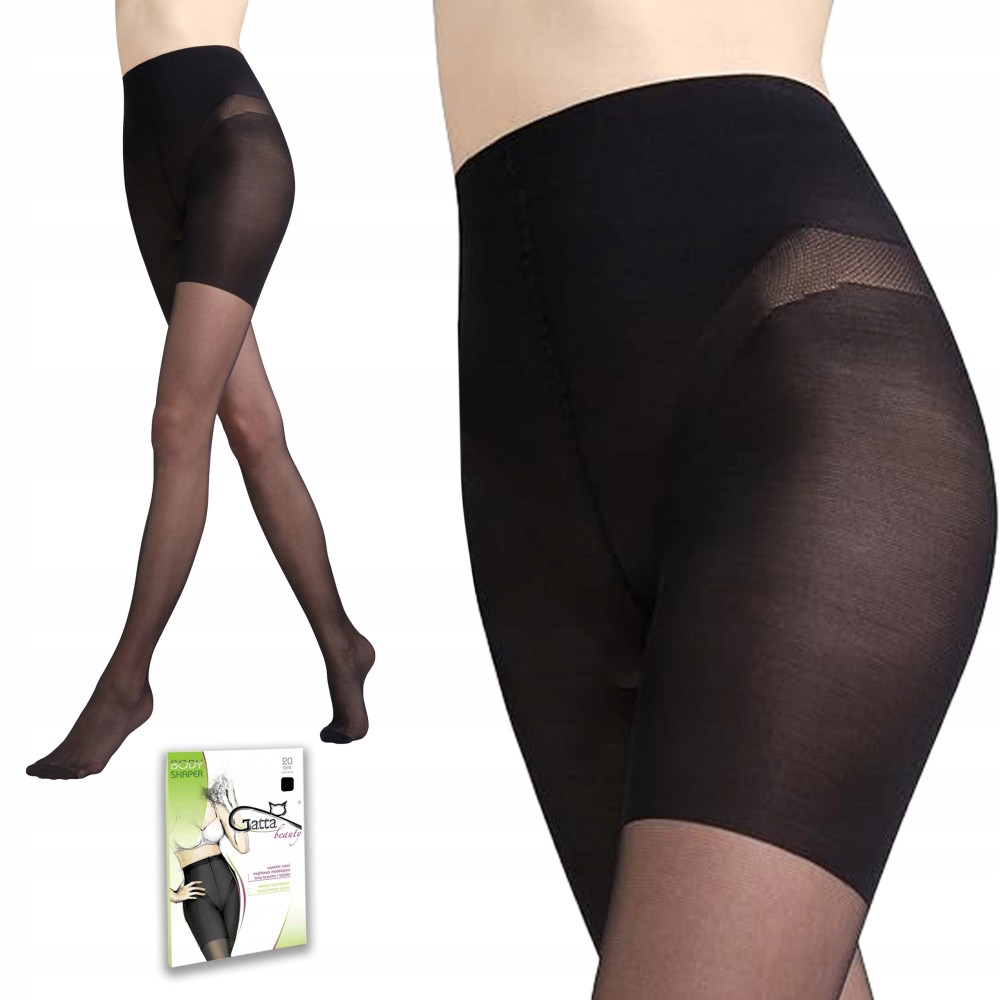 Фото  класичні жіночі колготки gatta body shaper 20 -xl