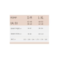 Легінси жіночі з пуш-ап ефектом та широким поясом giulia leggings shape S/M