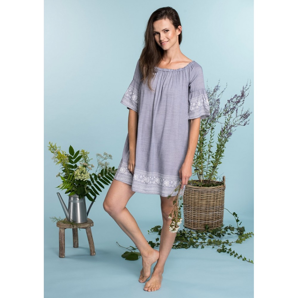 Фото  жіноча сукня для дому key lhd 576 a20