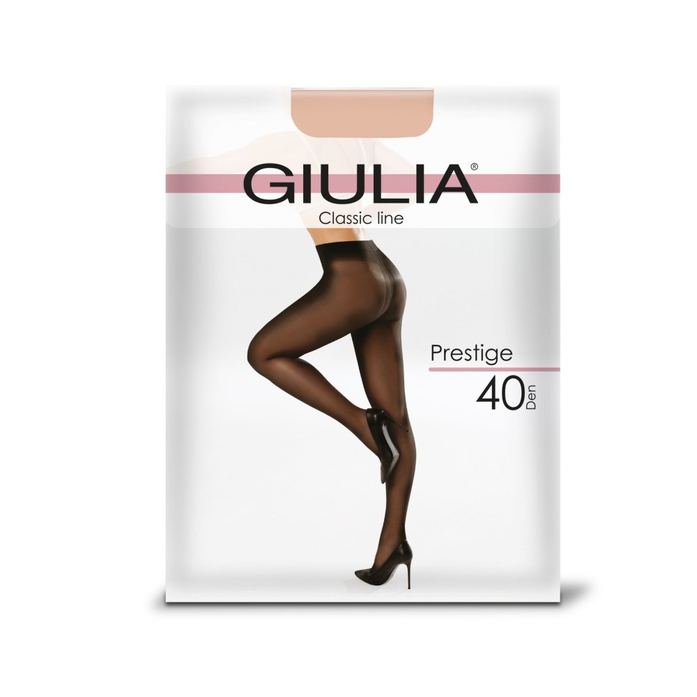 Фото  класичні жіночі колготки giulia prestige 40 den xxl