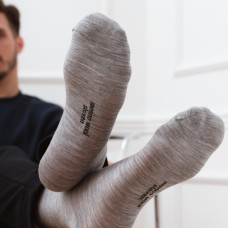 Чоловічі шкарпетки із вовною мериноса Steven 130