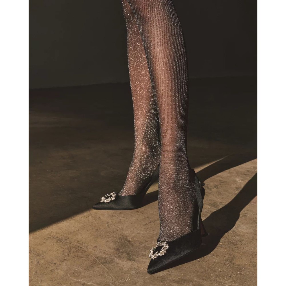 Фото  класичні жіночі колготки gabriella lurex 0 den 435