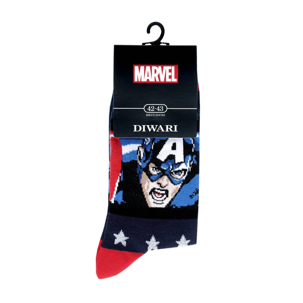 Фото  шкарпетки чол. dw marvel 17с-140спм, р., 082 темно-бірюзовий