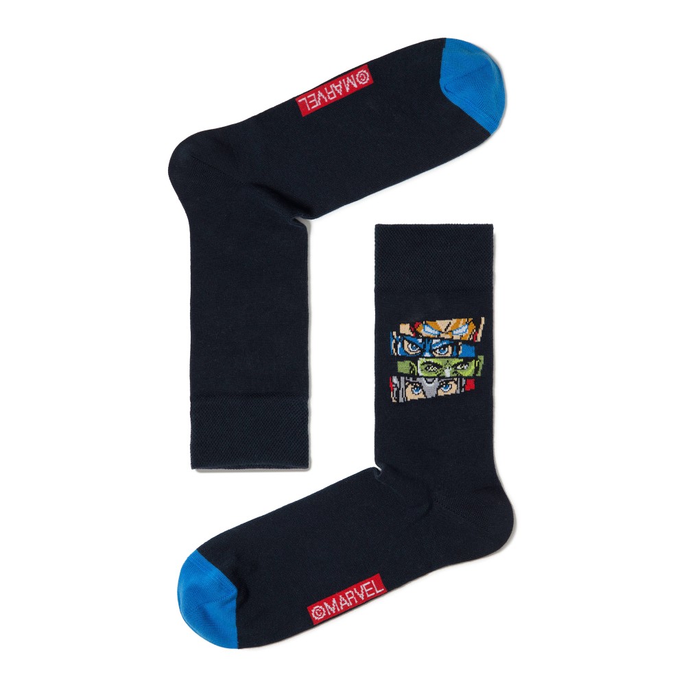 Фото  шкарпетки чол. dw marvel 17с-140спм, р., 082 темно-бірюзовий