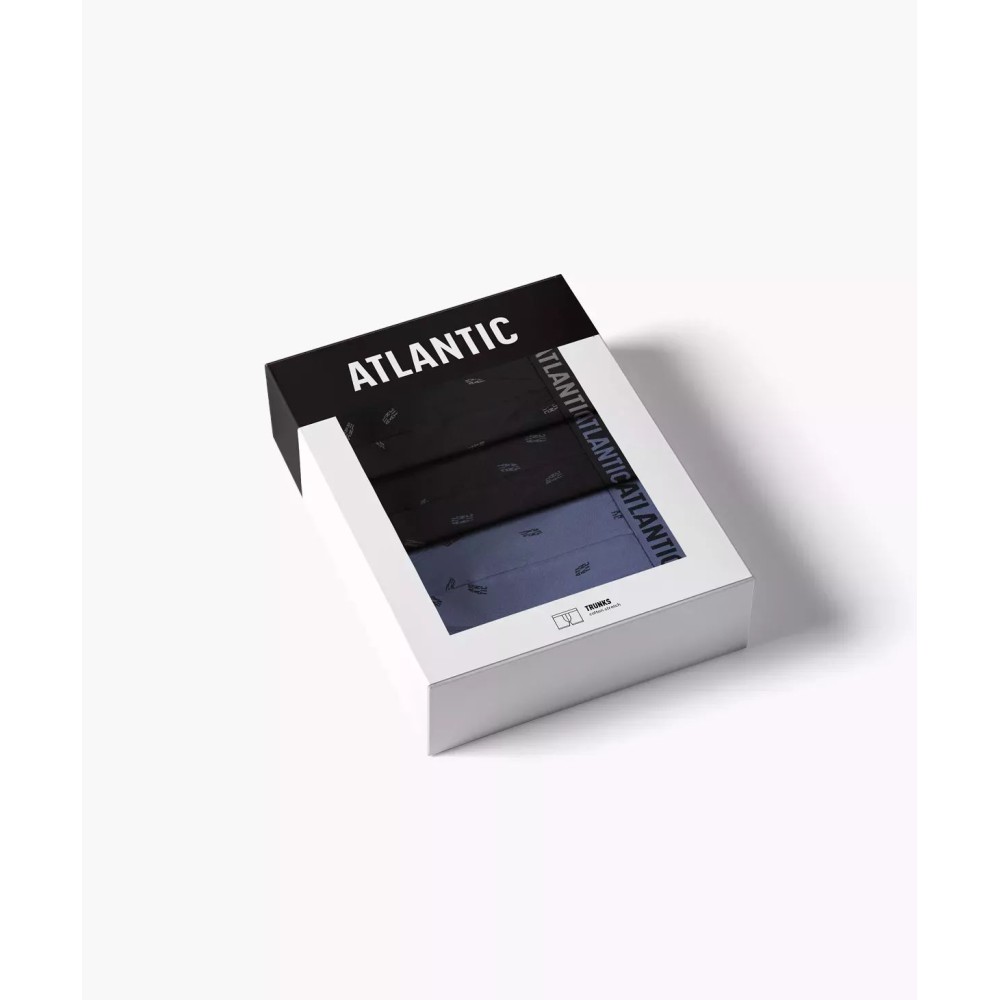 Фото  труси шорти чоловічі боксери atlantic 3mh 227 wl26