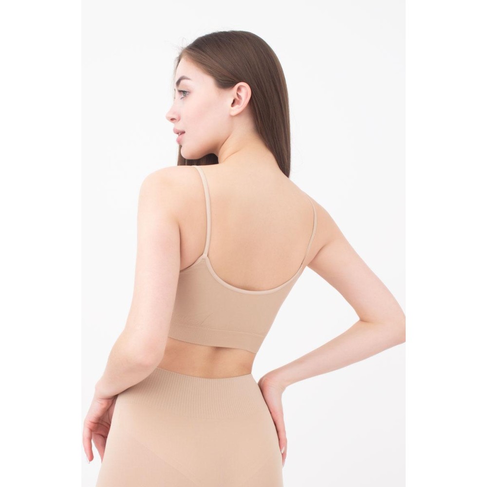 Зображення  жіночий безшовний топ-брасьер giulia cami top s/m