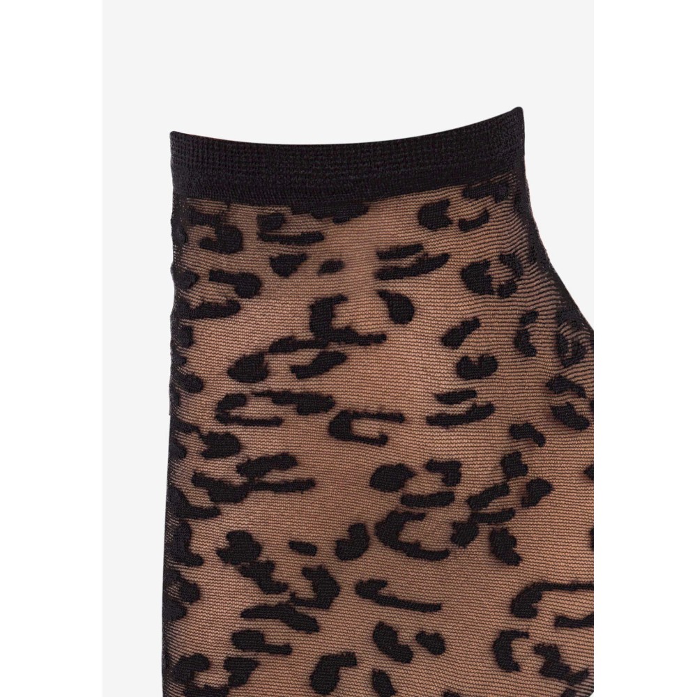 Фото  жіночі гладкі шкарпетки з візерунком marilyn sl-c23 20 den