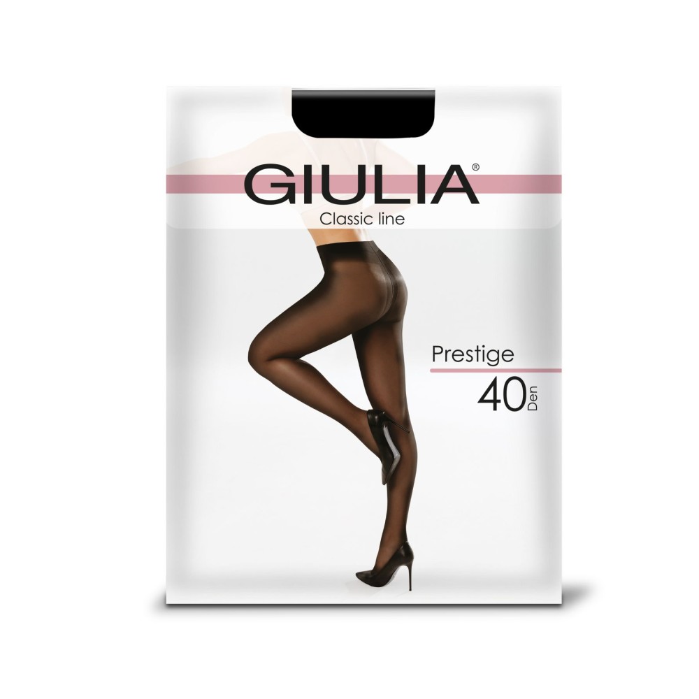 Фото  класичні жіночі колготки giulia prestige 40 den xxl