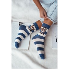 Жіночі гладкі шкарпетки milena 0200.146