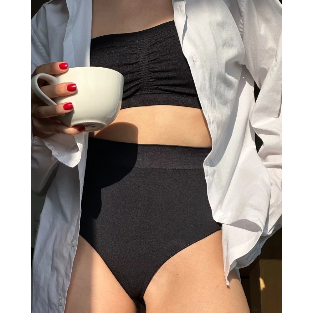 Фото  жіночі безшовні трусики gabriella midi briefs seamless