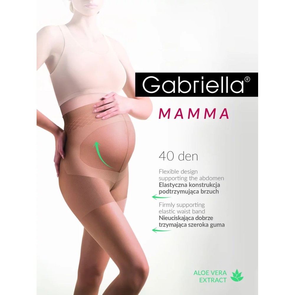 Фото  жіночі колготки для вагітних gabriella mamma 40 den