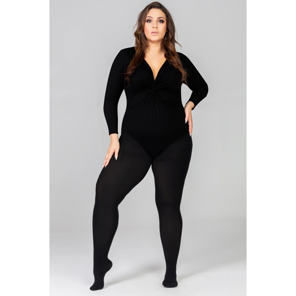 Фото  класичні жіночі колготки великого розміру mona queen elizabeth 70 den