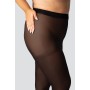 Фото  класичні жіночі колготки великого розміру mona queen elizabeth 70 den