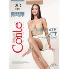 Класичні жіночі колготки жін. IDEAL 20, р.3, Nero