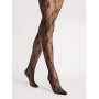 Зображення  жіночі колготки з узором fiore rosalia 20 den xl 5