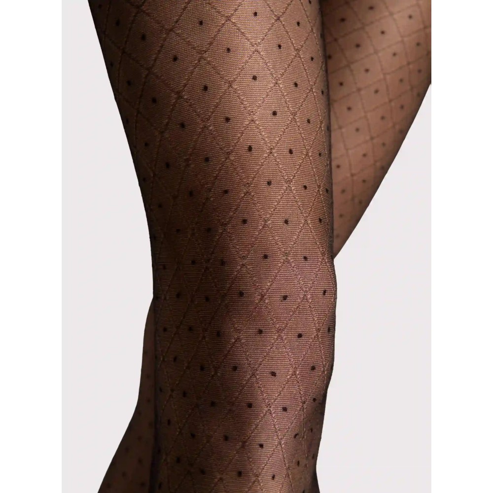 Зображення  жіночі колготки з узором fiore maribel 20 den