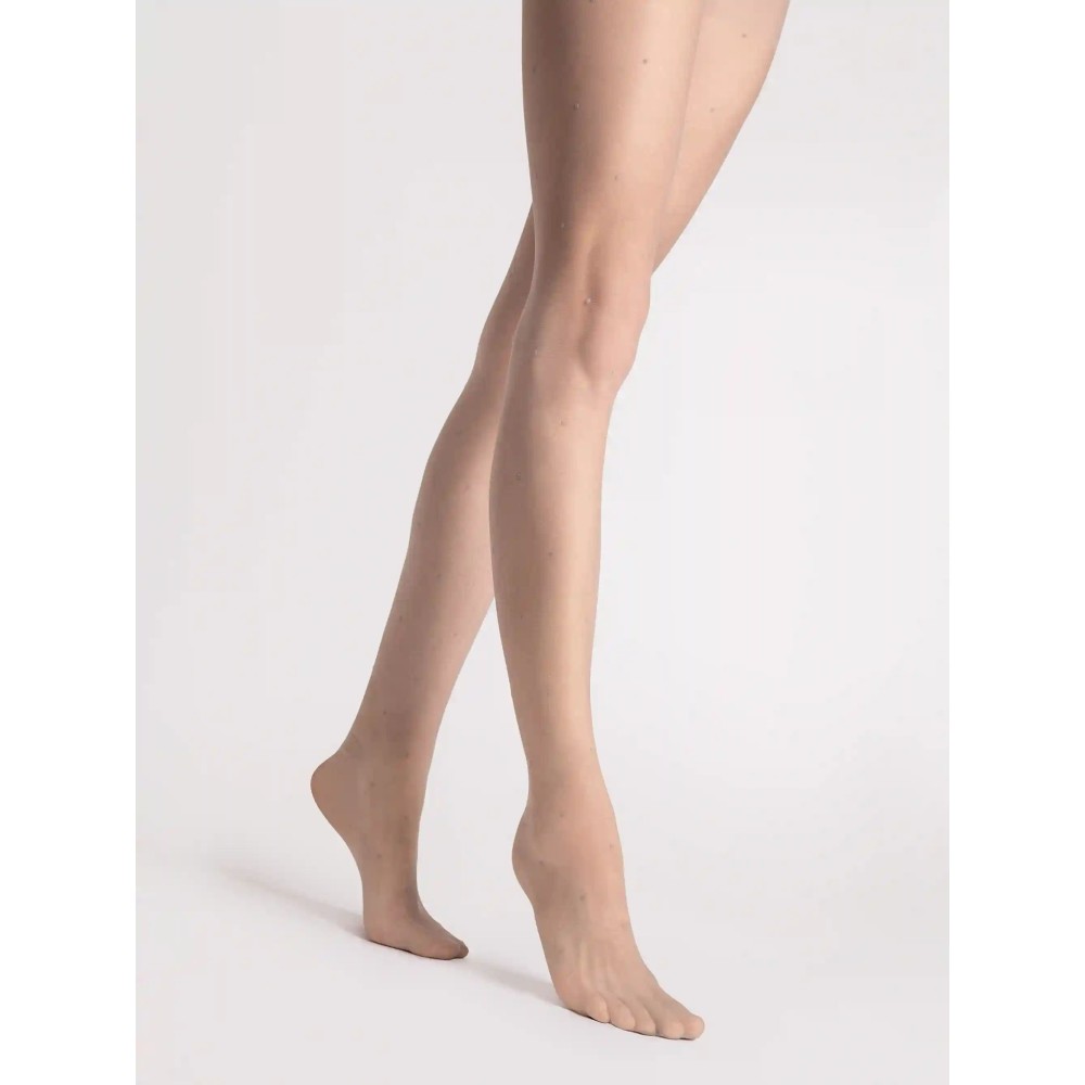 Зображення  жіночі колготки з узором fiore pia 10 den xl 5