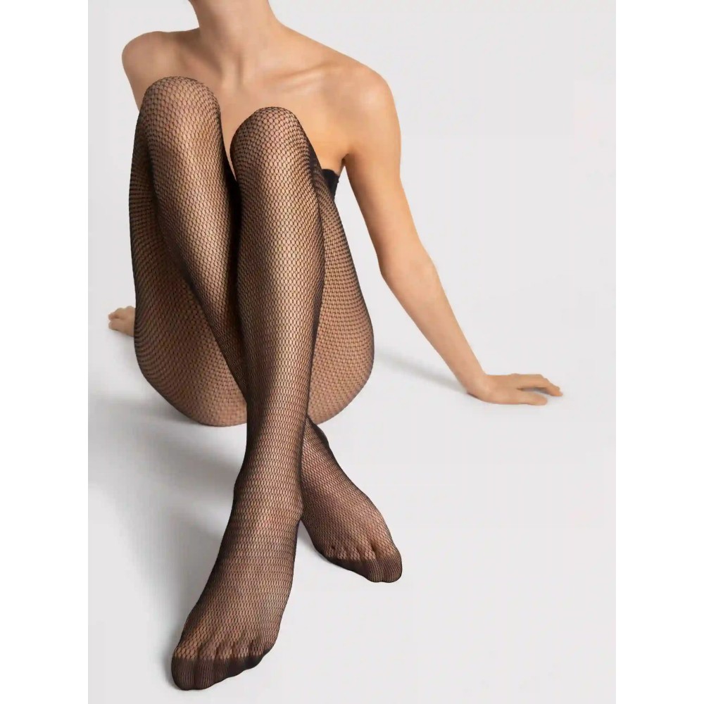 Зображення  жіночі колготки з узором fiore alessia 20 den xl 5