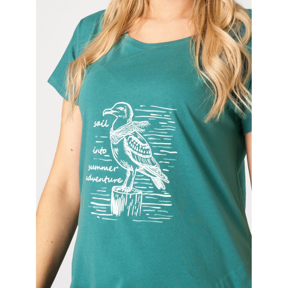 Фото  жіноча нічна сорочка key lhd 740 a26