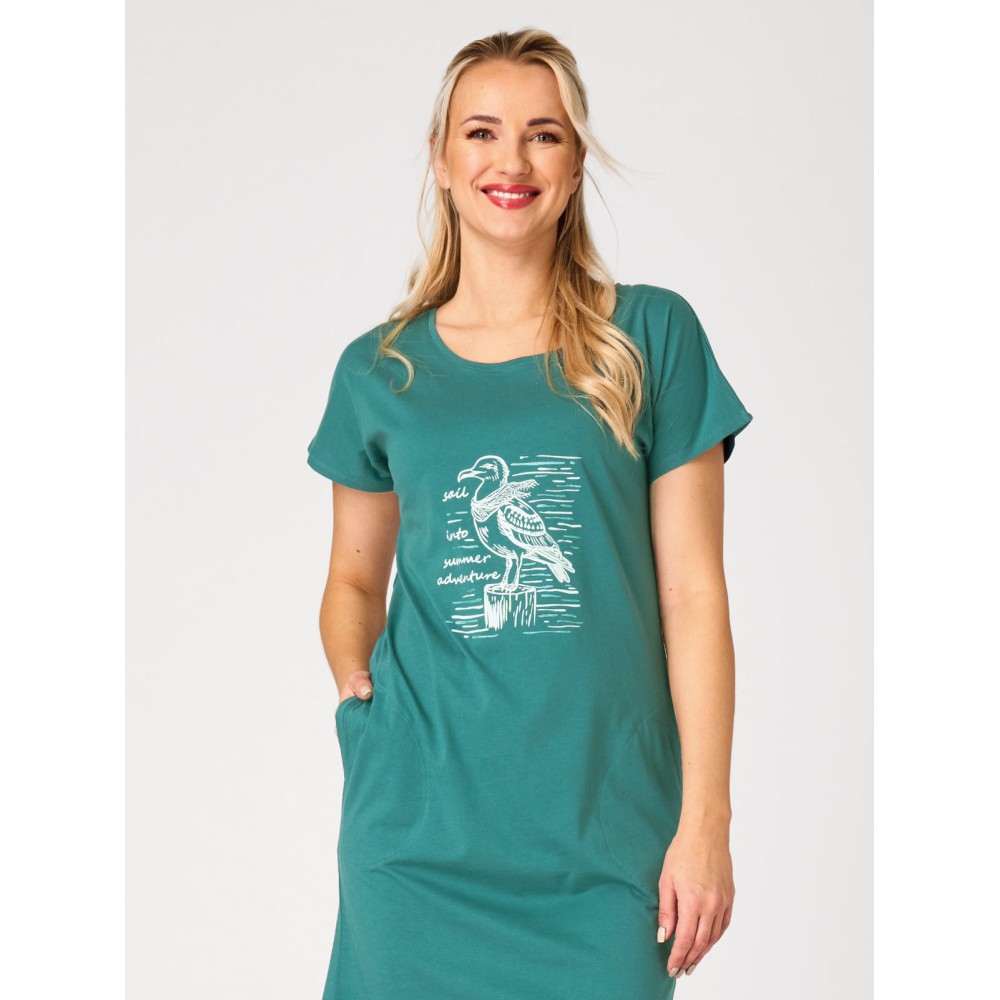 Фото  жіноча нічна сорочка key lhd 740 a26