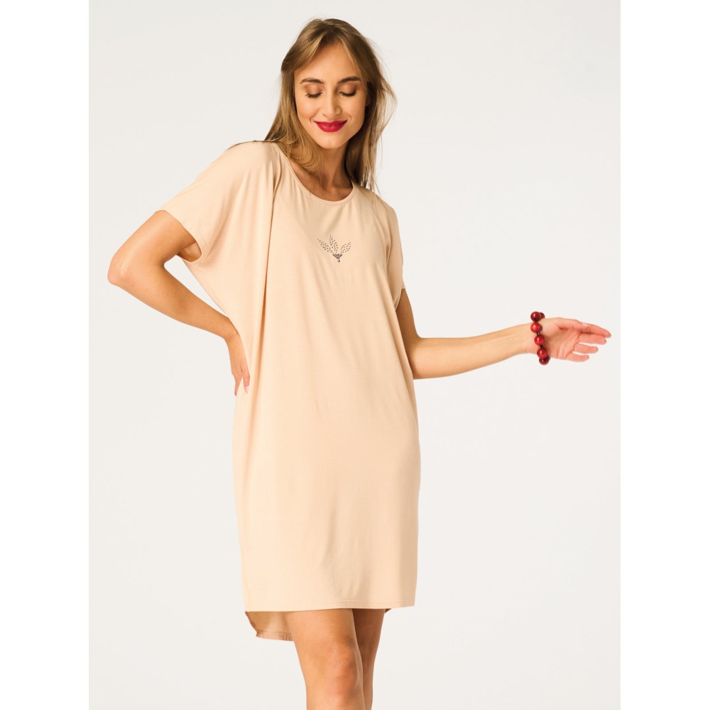 Фото  жіноча нічна сорочка key lnd 771 a26