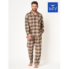 Піжама чоловіча фланелева Key MNS-402 3XL