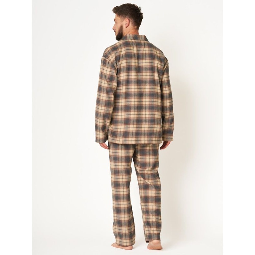 Зображення  піжама чоловіча фланелева key mns-402 3xl