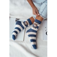 Жіночі гладкі шкарпетки milena 0200.146