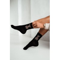 Жіночі гладкі шкарпетки milena 0200.008