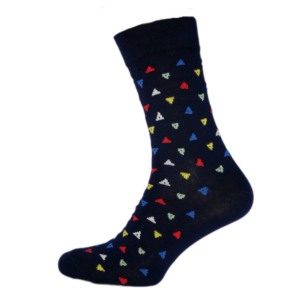 Фото  шкарпетки чол. ms m0201s, р., 00 т.синій