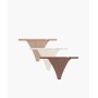 Фото  стрінги жіночі труси atlantic 3clp-007