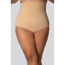 Жіночі трусики великого розміру з коригуючим ефектом mona queen high-waisted smoothwear