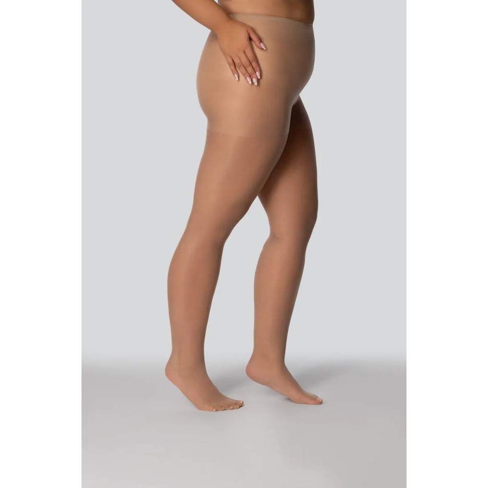 Фото  класичні жіночі колготки великого розміру mona charlotte 20 den