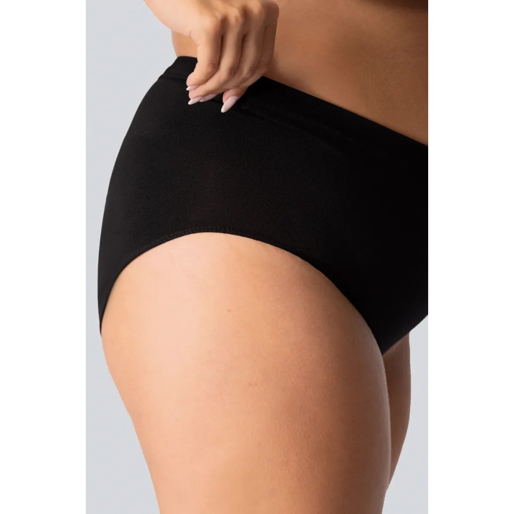 Фото  жіночі трусики великого розміру з коригуючим ефектом mona queen mid-waisted smoothwear