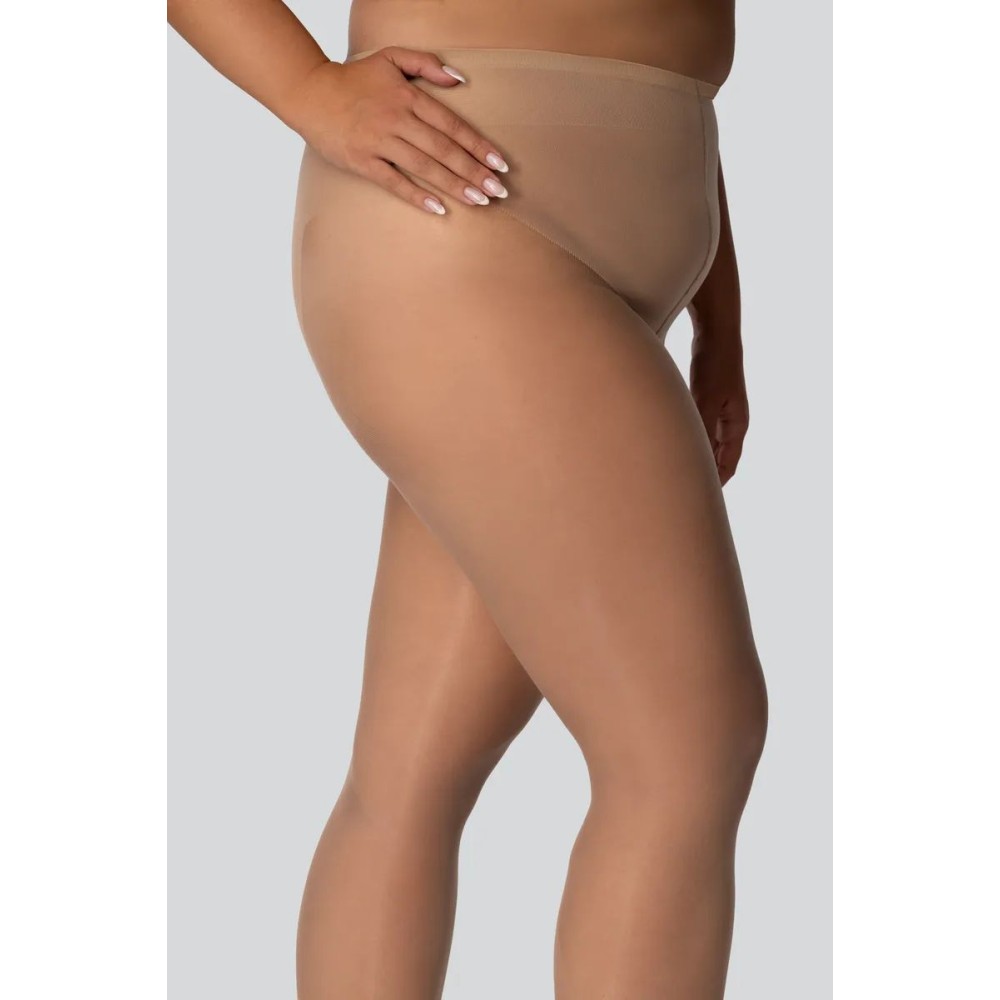 Фото  класичні жіночі колготки великого розміру mona queen hip-notic bikini 20 den